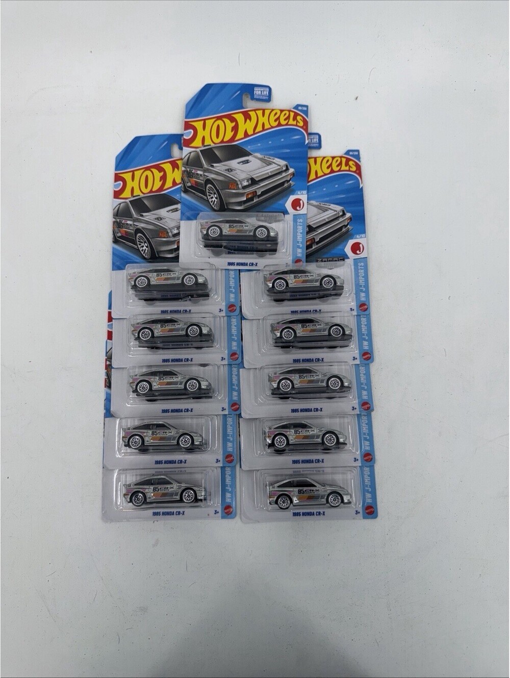 Hot Wheels 2026 H case ZAMAC 1985 Honda CRX Lot Of 11